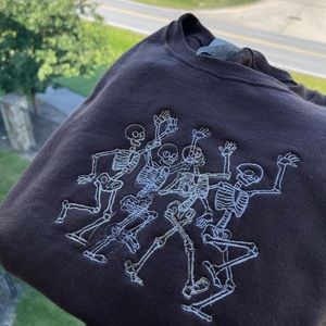 Dancing skeletons sweatshirt!